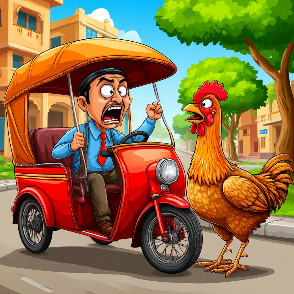 Rickshaw helpful cameo